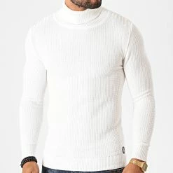 Zelys Paris Soldes Boutique 10 Coupon ✨ Pull Col Roulé Deon Blanc de Zelys Paris 💯