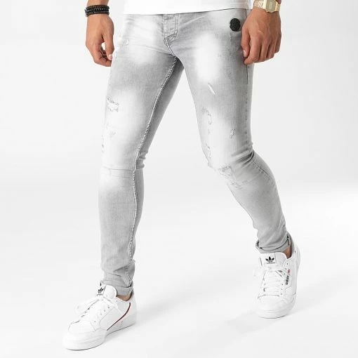 Vente flash ✨ Jean Slim Reda Gris de Zelys Paris ✔️ 2 Vente flash ✨ Jean Slim Reda Gris de Zelys Paris ✔️ -Zelys Paris Soldes Boutique zelys paris 238451 REDA GREY 20210730T150658 01