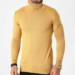 Meilleure vente ⌛ Pull Col Roulé Ocean Camel de Zelys Paris ⭐