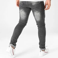 Sortie 👏 Jean Skinny Isaid Gris Anthracite de Zelys Paris 💯 -Zelys Paris Soldes Boutique zelys paris 245651 ISAID NOIR 20201231T140813 04