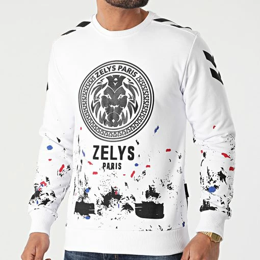Meilleure vente 😀 Sweat Crewneck Tek Blanc de Zelys Paris 🤩 8 Meilleure vente 😀 Sweat Crewneck Tek Blanc de Zelys Paris 🤩 -Zelys Paris Soldes Boutique zelys paris 254502 TEK WHITE 20210302T161257 01