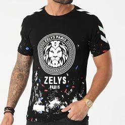 Promo ❤️ Tee 👚 Shirt Nflect Noir de Zelys Paris 💯 -Zelys Paris Soldes Boutique zelys paris 254517 NFLECT BLACK 20210302T161733 03