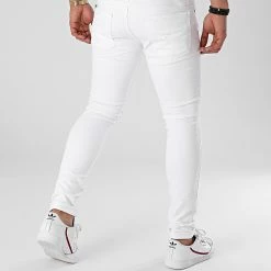 Remise 🤩 Jean Skinny Ilvaro Blanc de Zelys Paris 🎉 -Zelys Paris Soldes Boutique zelys paris 264999 ILVARO WHITE 20210505T160112 04