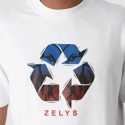 Offres 👏 Tee 👚 Shirt Feelig Blanc de Zelys Paris 🛒 -Zelys Paris Soldes Boutique zelys paris 271138 FEELIG WHITE 20210624T161057 02