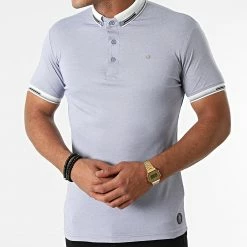 Le moins cher 🎁 Polo Manches Courtes Rosa Bleu Chiné de Zelys Paris ✔️ 7 Le moins cher 🎁 Polo Manches Courtes Rosa Bleu Chiné de Zelys Paris ✔️ -Zelys Paris Soldes Boutique zelys paris 271164 ROSA LT GREY SLUB2 20210624T143253 03