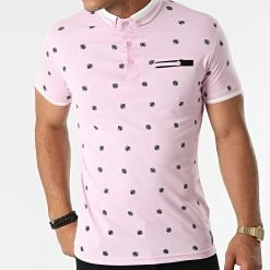 Top 10 🔥 Polo Manches Courtes Twiggy Rose de Zelys Paris 🌟 -Zelys Paris Soldes Boutique zelys paris 271186 TWIGGY LILAC SLUB 20210625T150638 03