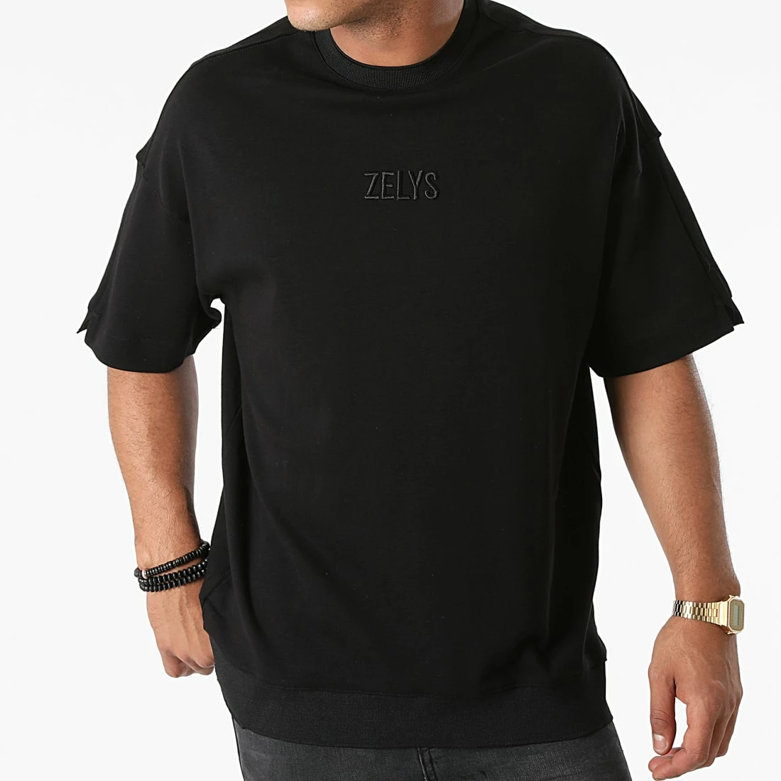 Meilleure vente 💯 Tee 👚 Shirt Pamuk Noir de Zelys Paris 😀 5 Meilleure vente 💯 Tee 👚 Shirt Pamuk Noir de Zelys Paris 😀 – Image 3