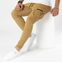 Nouveau 🤩 Jogger Pant Kargo Camel de Zelys Paris 🎁 -Zelys Paris Soldes Boutique zelys paris 285044 OKARGO CAMEL 20210923T154854 03