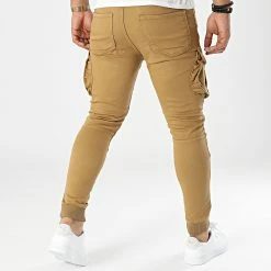 Nouveau 🤩 Jogger Pant Kargo Camel de Zelys Paris 🎁 -Zelys Paris Soldes Boutique zelys paris 285044 OKARGO CAMEL 20210923T154856 04