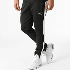 Meilleur prix 🎉 Ensemble De Survêtement A Bandes Marcel Noir de Zelys Paris 👏 -Zelys Paris Soldes Boutique zelys paris 285057 OMARCEL 1 20210930T141549 04