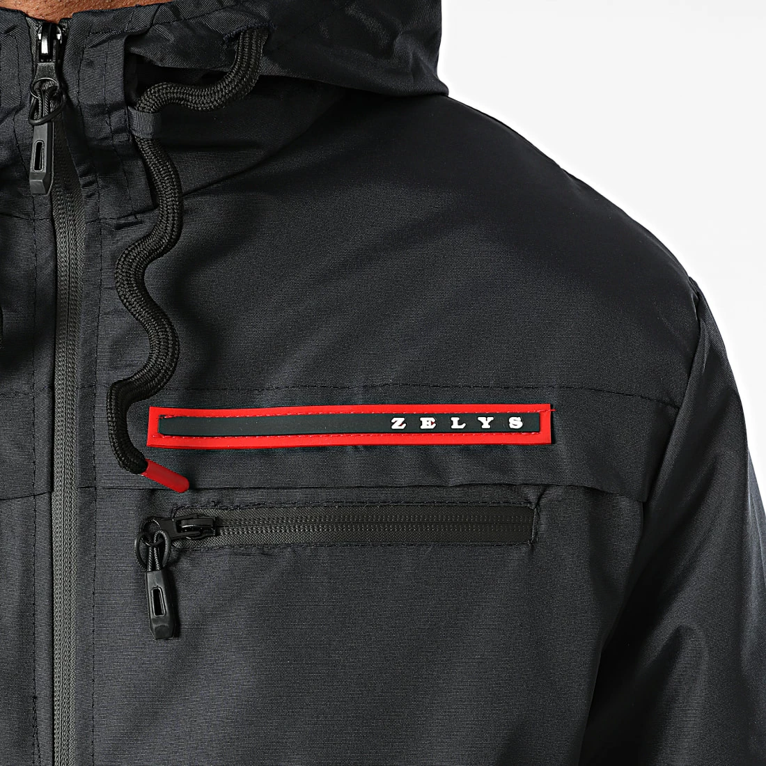 Offres 😉 Veste Zippée Capuche Salif Bleu Marine de Zelys Paris 👍 4 Offres 😉 Veste Zippée Capuche Salif Bleu Marine de Zelys Paris 👍 – Image 2