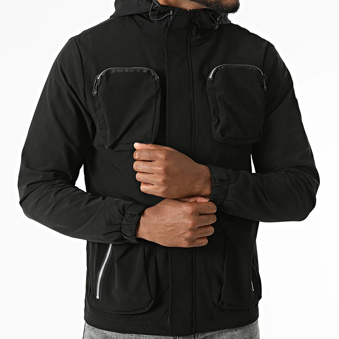 Tout neuf 🥰 Veste Zippée Capuche Cryrus Noir de Zelys Paris 🎁 5 Tout neuf 🥰 Veste Zippée Capuche Cryrus Noir de Zelys Paris 🎁 – Image 3