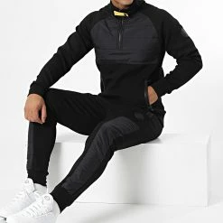 Remise ⌛ Ensemble De Survêtement Ronald Noir de Zelys Paris 💯