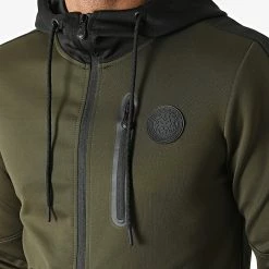 Le moins cher 😀 Ensemble De Survetement Lincoln Vert Kaki de Zelys Paris 🎁 -Zelys Paris Soldes Boutique zelys paris 285172 OLINCOLN 2 20210930T141738 03