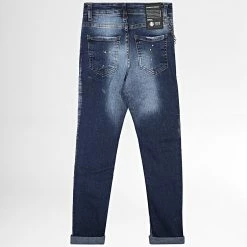 Coupon ⭐ Jean Slim Enfant Kuller Bleu Denim de Zelys Paris ⭐ -Zelys Paris Soldes Boutique zelys paris 285240 KULLER BLUE 20211006T163843 04
