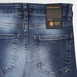 Remise ⌛ Jean Slim Enfant Kalentin Bleu Denim de Zelys Paris 😀 8 Remise ⌛ Jean Slim Enfant Kalentin Bleu Denim de Zelys Paris 😀 -Zelys Paris Soldes Boutique zelys paris 285245 KALENTIN BLUE 20211006T164011 03