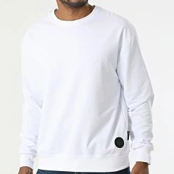 Bon marché 🎁 Sweat Crewneck Voco Blanc de Zelys Paris ⭐