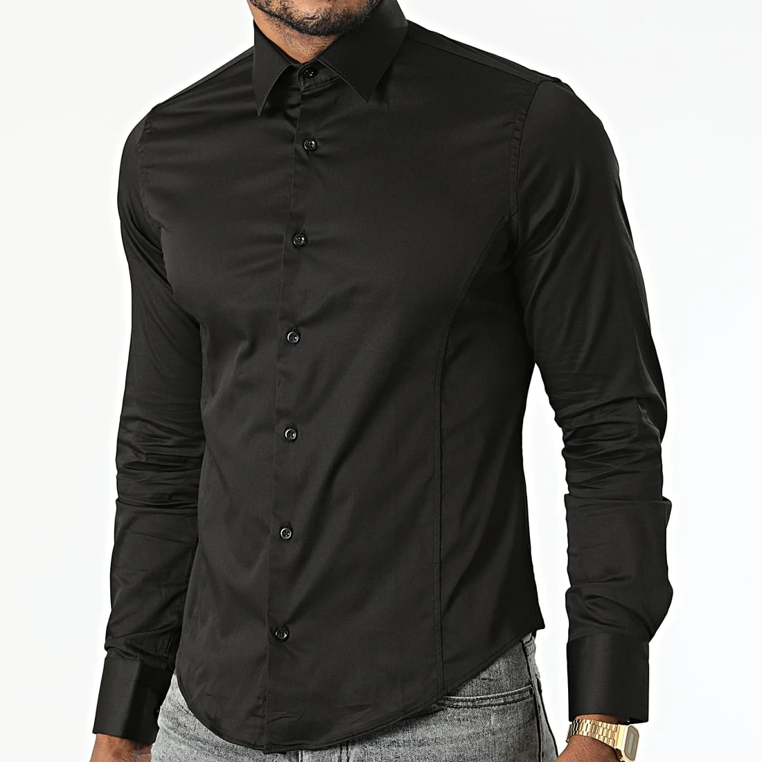 Meilleur prix 😉 Chemise Manches Longues Astra Noir de Zelys Paris ⌛ 3 Meilleur prix 😉 Chemise Manches Longues Astra Noir de Zelys Paris ⌛