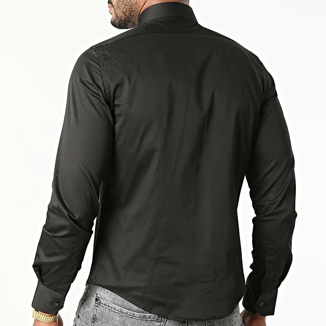 Meilleur prix 😉 Chemise Manches Longues Astra Noir de Zelys Paris ⌛ 6 Meilleur prix 😉 Chemise Manches Longues Astra Noir de Zelys Paris ⌛ – Image 4