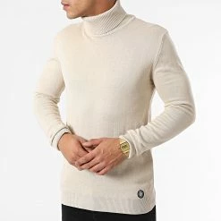 Top 10 🌟 Pull Col Roulé Ocean Beige de Zelys Paris 🧨 -Zelys Paris Soldes Boutique zelys paris 290275 OCEAN BEIGE 20211104T101729 03