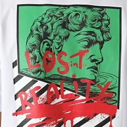 Meilleure vente 😀 Sweat Crewneck Lost Blanc de Zelys Paris 👍 -Zelys Paris Soldes Boutique zelys paris 290288 LOST WHITE 20211103T160123 03