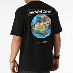 Promo 👍 Tee 👚 Shirt Planet Noir de Zelys Paris 😀