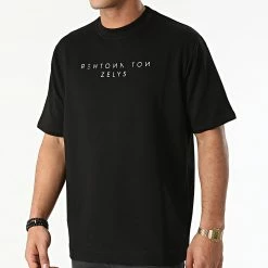 Meilleure vente 🎁 Tee 👚 Shirt Greco Noir de Zelys Paris 🛒 -Zelys Paris Soldes Boutique zelys paris 290292 GRECO BLACK 20211103T155259 02