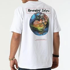 Offres 😍 Tee 👕 Shirt Planet Blanc de Zelys Paris ✨ -Zelys Paris Soldes Boutique zelys paris 290297 PLANET WHITE 20211103T160032 03