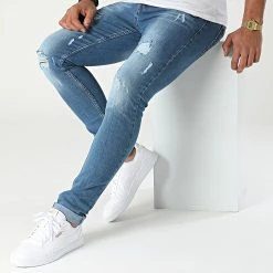 Meilleure affaire 🔔 Jean Skinnt Dubois Bleu Denim de Zelys Paris 😉 -Zelys Paris Soldes Boutique zelys paris 290309 DUBOIS BLUE 20211103T161058 03