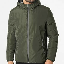 Acheter 😍 Veste Réversible Zippée Capuche Arthur Vert Kaki Noir de Zelys Paris 🔥 9 Acheter 😍 Veste Réversible Zippée Capuche Arthur Vert Kaki Noir de Zelys Paris 🔥 -Zelys Paris Soldes Boutique zelys paris 295305 ARTHUR OLIVE BLACK 20211215T162255 02