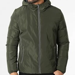 Acheter 😍 Veste Réversible Zippée Capuche Arthur Vert Kaki Noir de Zelys Paris 🔥 10 Acheter 😍 Veste Réversible Zippée Capuche Arthur Vert Kaki Noir de Zelys Paris 🔥 -Zelys Paris Soldes Boutique zelys paris 295305 ARTHUR OLIVE BLACK 20211215T162256 03