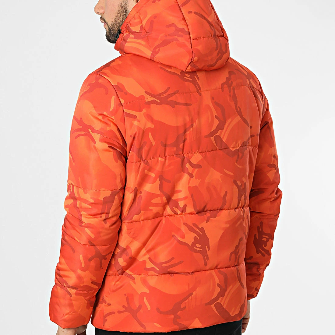 Top 10 🔥 Doudoune Capuche Acine Orange Camouflage de Zelys Paris 🔥 6 Top 10 🔥 Doudoune Capuche Acine Orange Camouflage de Zelys Paris 🔥 – Image 4