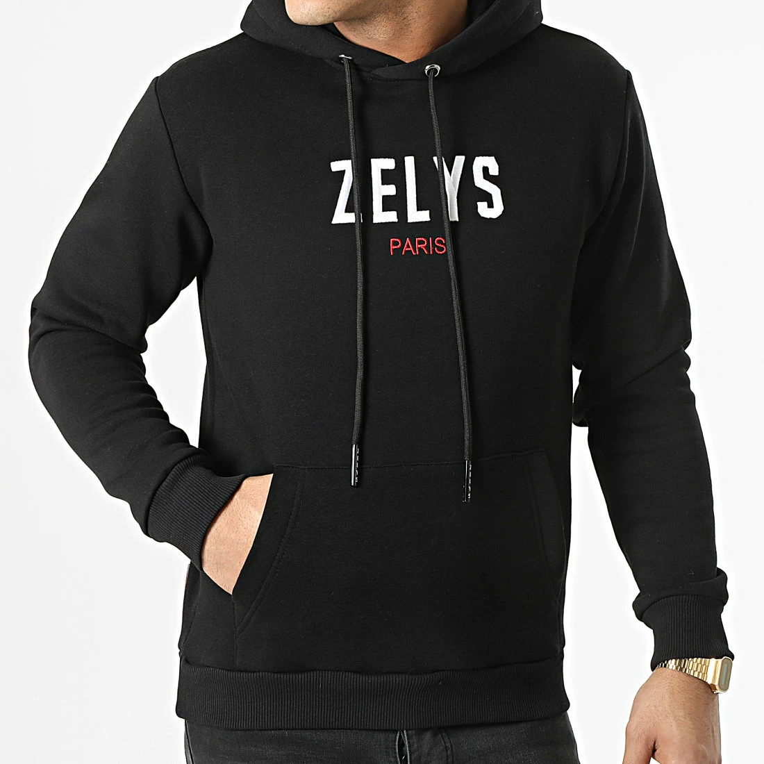 Offres 💯 Sweat Capuche Lbia Noir de Zelys Paris 🎉 5 Offres 💯 Sweat Capuche Lbia Noir de Zelys Paris 🎉 – Image 3