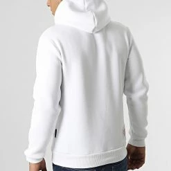 Top 10 🎉 Sweat Capuche Lbia Blanc de Zelys Paris 👍 -Zelys Paris Soldes Boutique zelys paris 295346 LBIA WHITE 20211217T155037 04