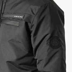 Budget ⌛ Veste Zippée Capuche Ymams Noir de Zelys Paris ✨ -Zelys Paris Soldes Boutique zelys paris 295352 MAMS BLACK 20211216T123007 02