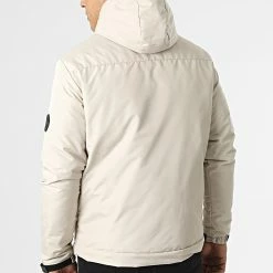 Meilleur prix 💯 Veste Zippée Capuche Yzoxea Beige de Zelys Paris 😀 -Zelys Paris Soldes Boutique zelys paris 295376 ZOXEA BEIGE 20211217T162257 04