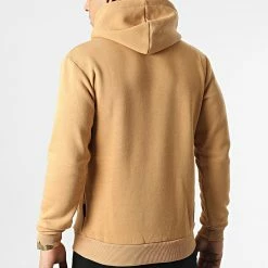 Vente flash ✔️ Sweat Capuche Lbia Camel de Zelys Paris ❤️ -Zelys Paris Soldes Boutique zelys paris 295379 LBIA CAMEL 20211217T161815 04