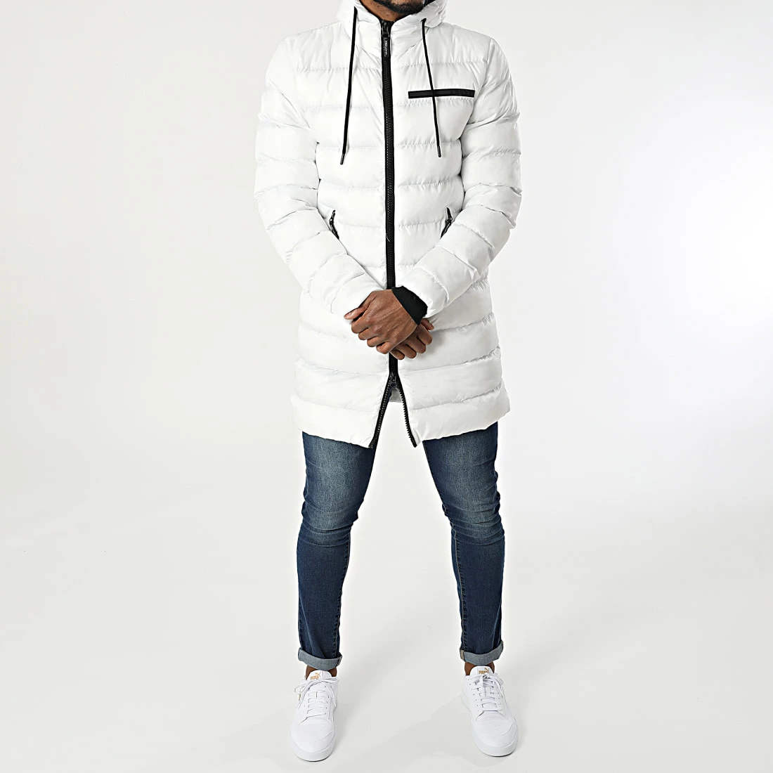 Budget ✔️ Doudoune Longue Capuche Urus Blanc de Zelys Paris ❤️ 5 Budget ✔️ Doudoune Longue Capuche Urus Blanc de Zelys Paris ❤️ – Image 3