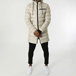 Coupon 🔔 Doudoune Longue Capuche Urus Beige de Zelys Paris 💯 -Zelys Paris Soldes Boutique zelys paris 299474 URUS BEIGE 20220120T155436 03