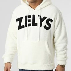 Le moins cher ✨ Sweat Capuche Fourrure Polaire Grino Blanc de Zelys Paris 🌟 -Zelys Paris Soldes Boutique zelys paris 299494 GRINO ECRU 20220126T155714 03