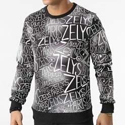 Coupon 🛒 Sweat Crewneck Belier Noir de Zelys Paris 👍
