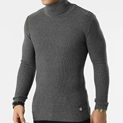 Les meilleures critiques de 👍 Pull Col Roulé Deon Gris Anthracite Chiné de Zelys Paris 🛒