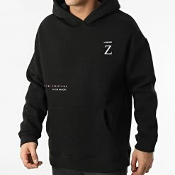 Offres 🎁 Sweat Capuche Jack Noir de Zelys Paris 🛒