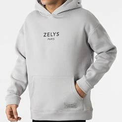 Top 10 ❤️ Sweat Capuche Marvin Gris de Zelys Paris 🔥