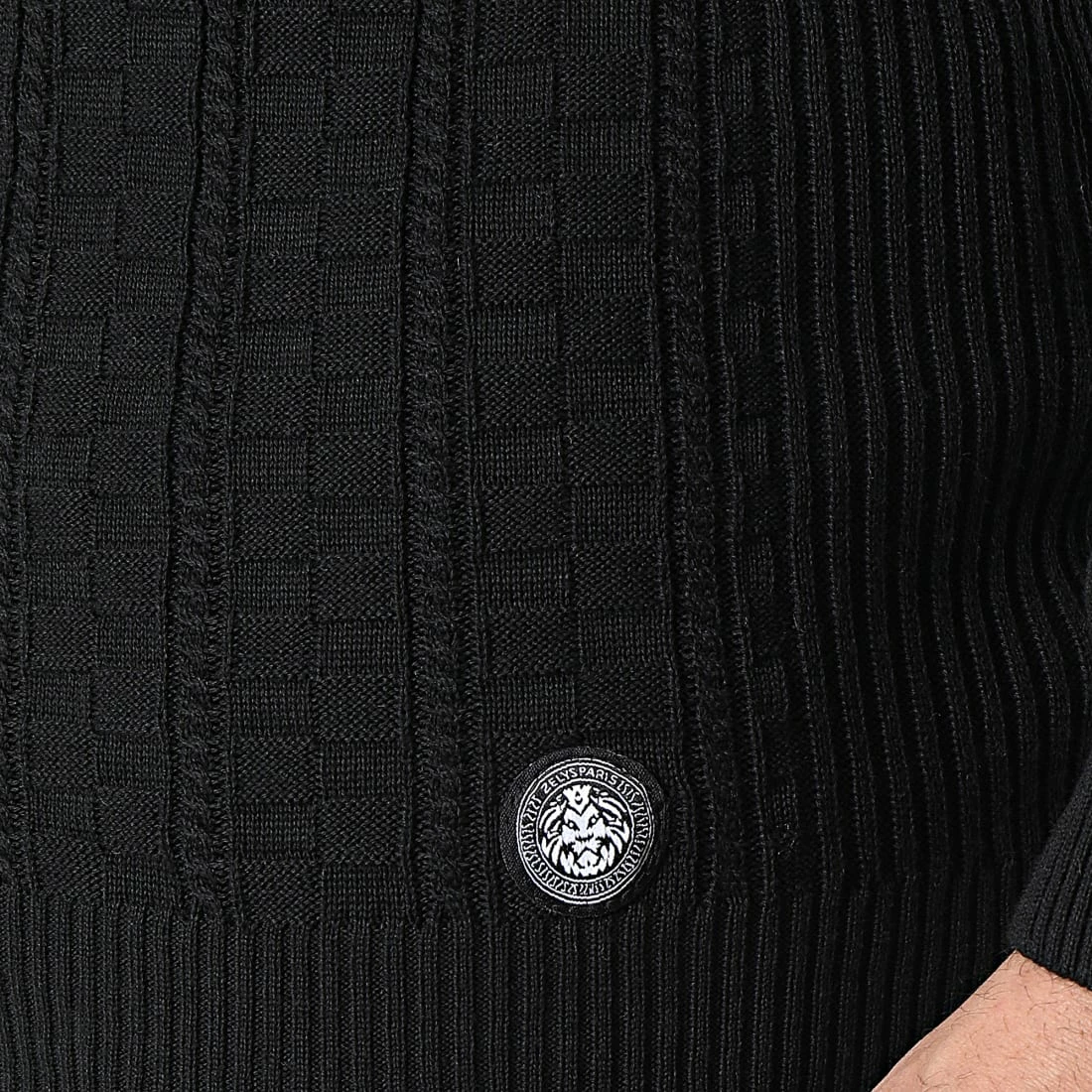 Acheter 👏 Pull En Maille Lfred Noir de Zelys Paris ⌛ 4 Acheter 👏 Pull En Maille Lfred Noir de Zelys Paris ⌛ – Image 2