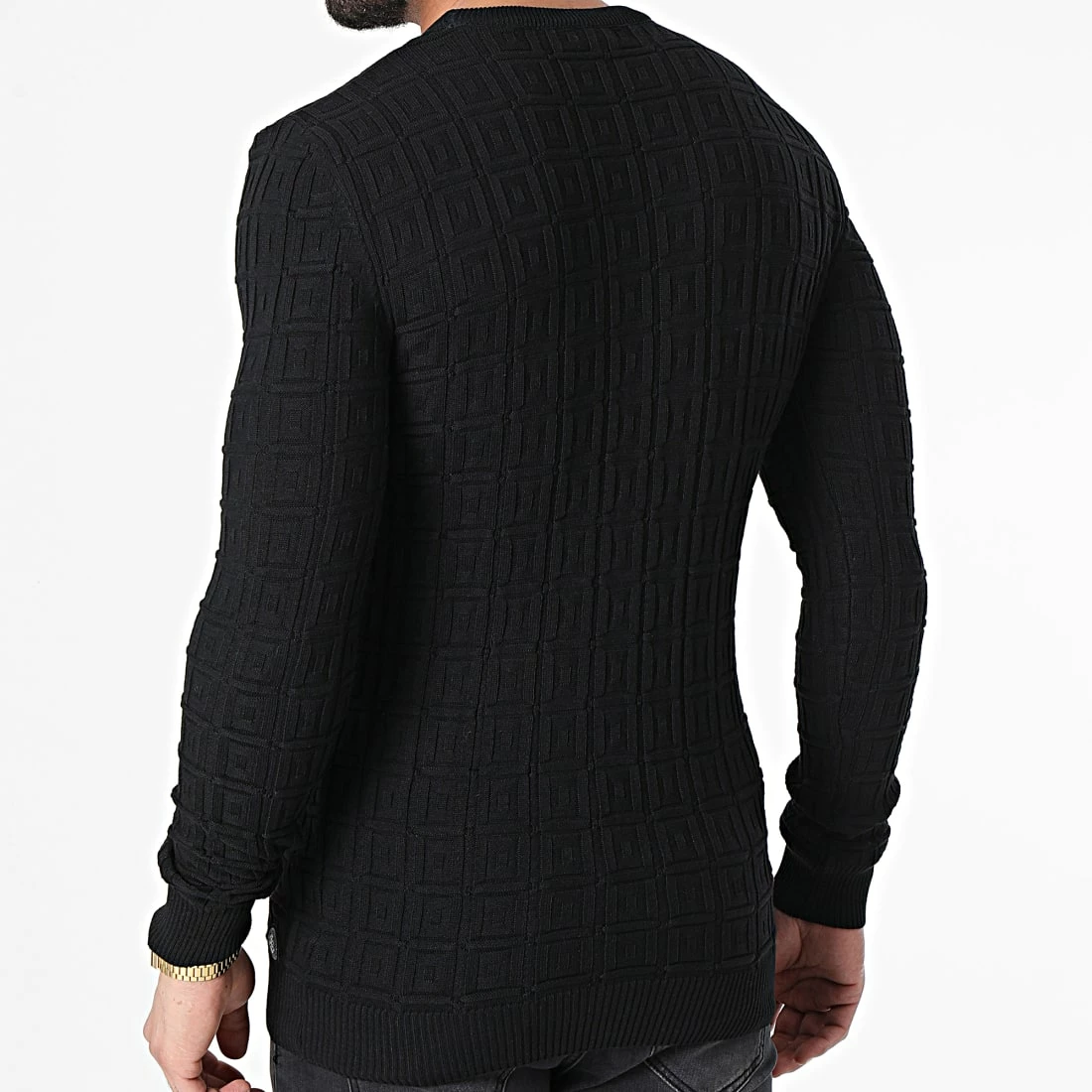 Remise 😉 Pull En Maille Cali Noir de Zelys Paris 🔥 5 Remise 😉 Pull En Maille Cali Noir de Zelys Paris 🔥 – Image 4