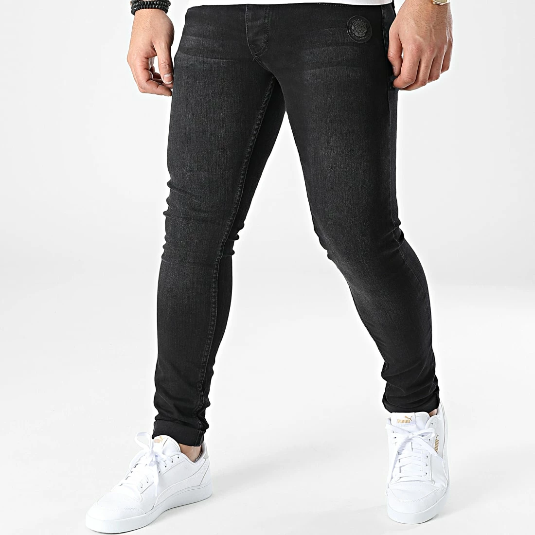 Vente flash 🛒 Jean Skinny Kram Noir de Zelys Paris 🌟 3 Vente flash 🛒 Jean Skinny Kram Noir de Zelys Paris 🌟