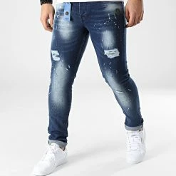 Meilleure vente ⭐ Jean Skinny Ben Bleu Denim de Zelys Paris ⌛