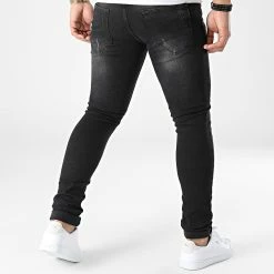 Bon marché ⌛ Jean Skinny Las Noir de Zelys Paris 👍 -Zelys Paris Soldes Boutique zelys paris 305385 LAS BLACK 20220223T141407 04