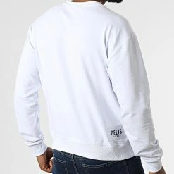 Grosses soldes 😍 Sweat Crewneck Leo Blanc de Zelys Paris ✨ -Zelys Paris Soldes Boutique zelys paris 309902 LEO WHITE 20220322T151345 04